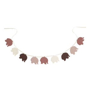 Elephant Garland - Rose