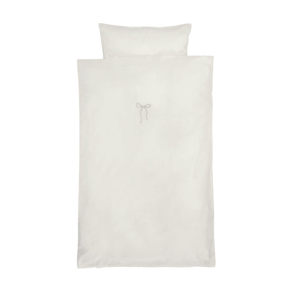 Baby Bedding Bow - Light Sand