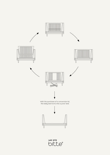 Nature Baby Bed 2.0 - Oak