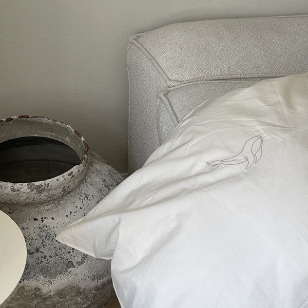 Baby Bedding Whale - Oat