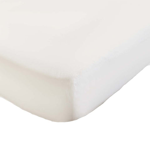 Fitted Sheet - Baby - White